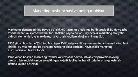 Reklama tarixining rivojlanishi