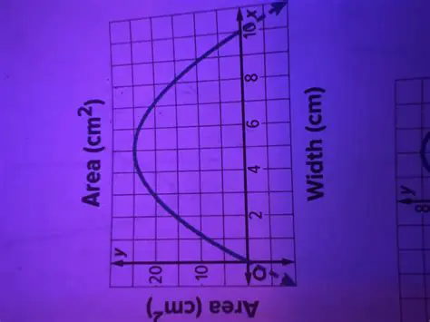Relationship between Width and Area