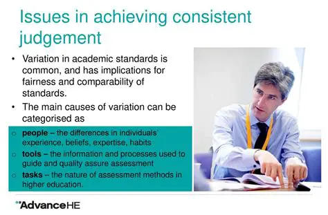 Reliably consistent judgement