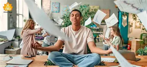 Remaining calm and professional