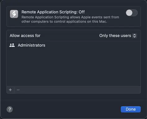 Remote Scripting and Administration