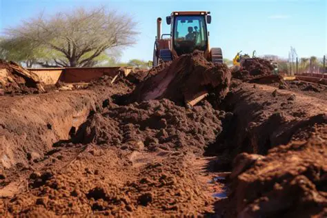 Removing the existing river rocks