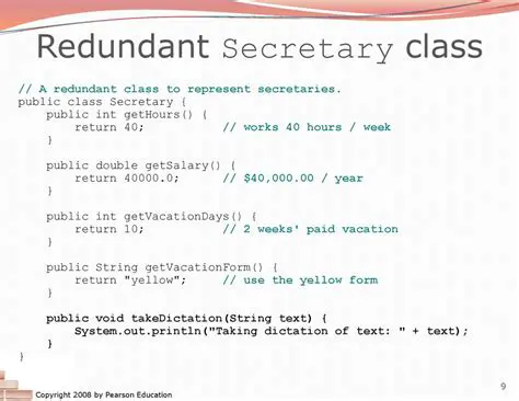 Removing the Redundant Class