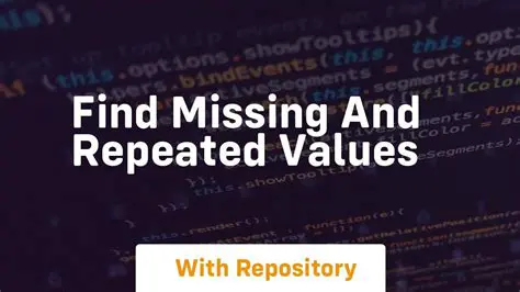 Removing the Repeated Values