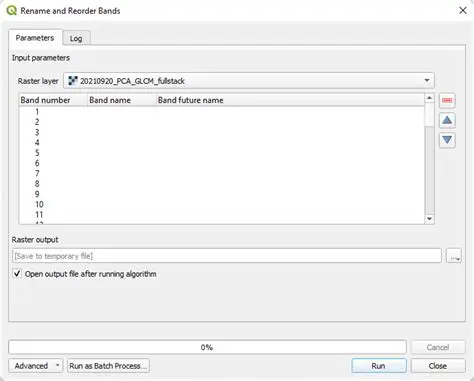 Rename bands to ensure 0 overlap