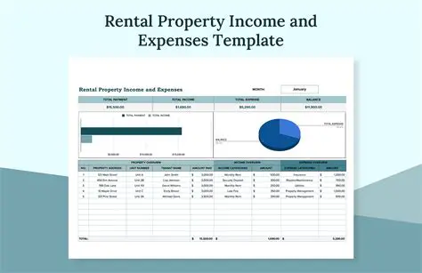 Rental Property Income and Expenses
