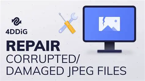Repairing corrupted JPEG images