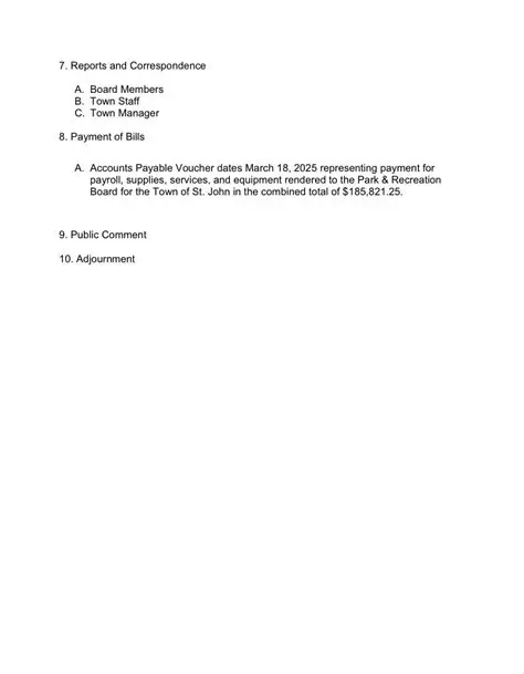 Reports and Correspondence