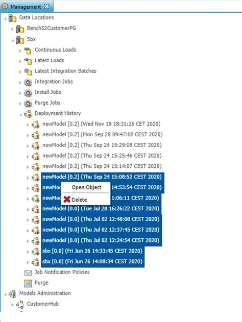 Repository inconsistencies
