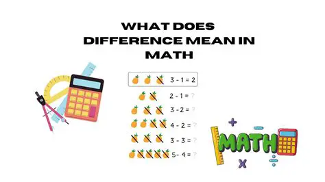 Representing the Difference Mathematically