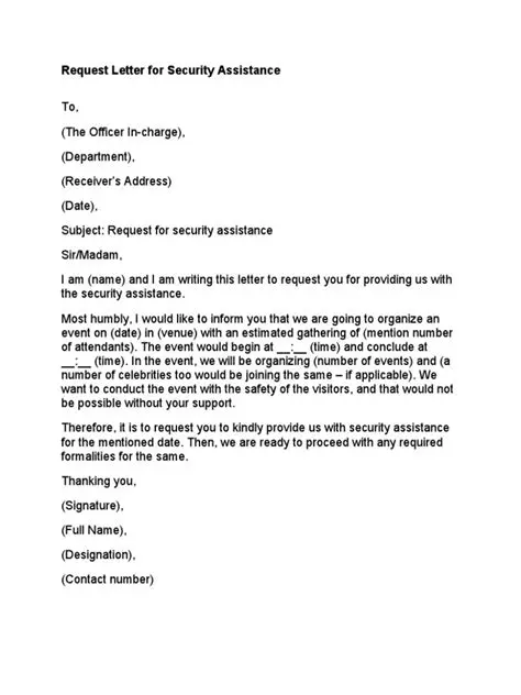 Request security to be available