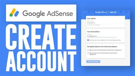 Requirements for Getting a Google AdSense Client ID