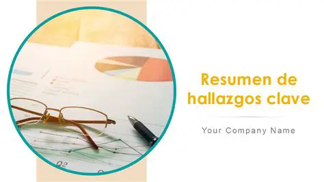 Resaltar los hallazgos clave