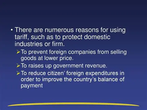 Resistance from domestic industries