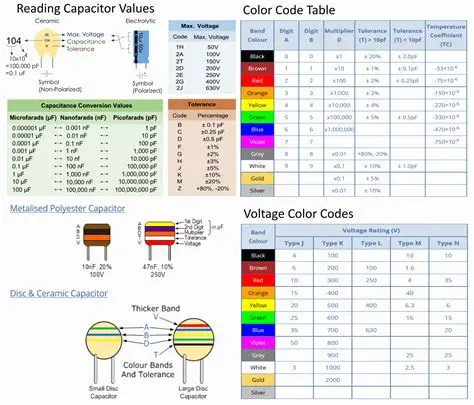 Resistor and Capacitor Code Calculators