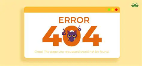 Resolving 404 Error Messages