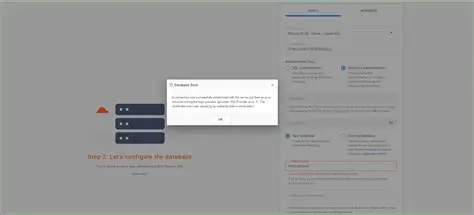 Resolving Database Connection Issues