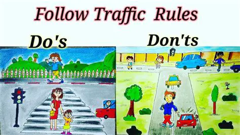 Respect the rules of the road
