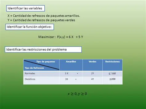 Restricciones del Problema