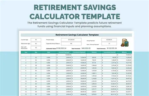 Retirement Savings Calculator