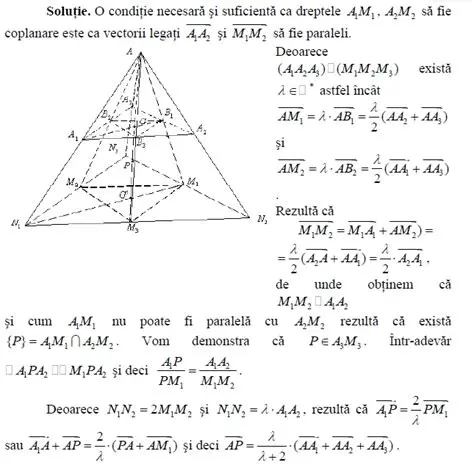 Rezolvarea Problemei de Geometrie