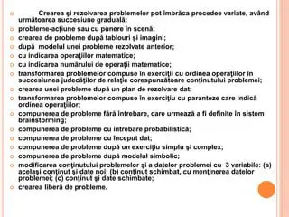 Rezolvarea Problemei Matematice