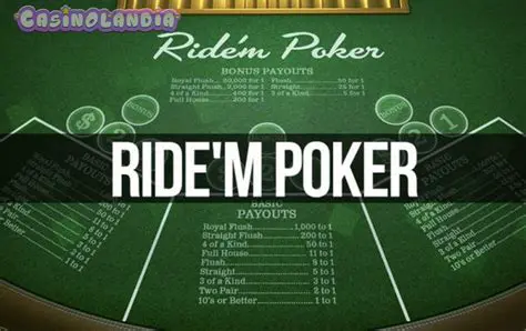 Ridem Higher Lower table game