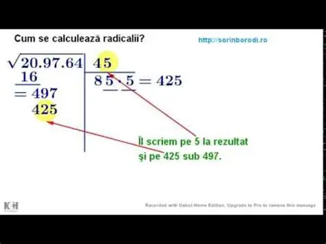 Ridicarea radicalului din 2
