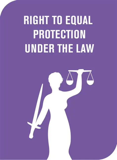 Right to equal protection under the law