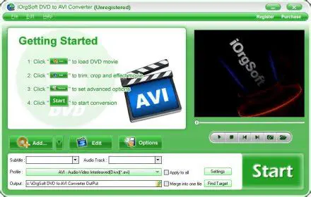 Rip DVD to AVI with Divx and Xvid encoder