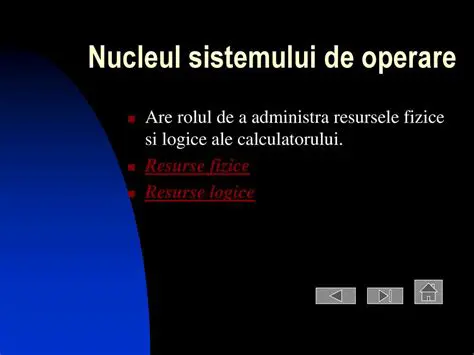 Rolul Sistemului de Operare