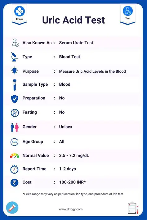 Routine examination of serum uric acid levels