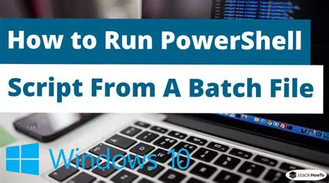 Running a Program from a Batch File