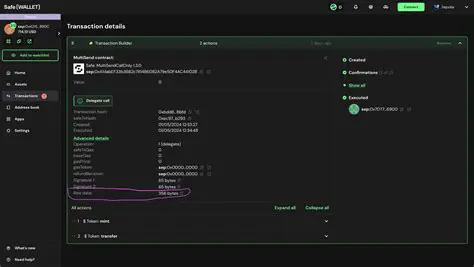 Safe Core and Transaction Builder