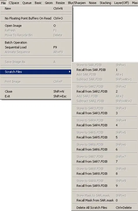 Save as Floating Point TIFF