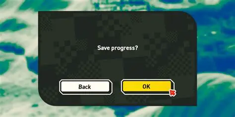 Save Game Progress as You Go