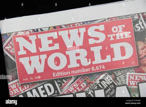 Scandal News of the World: Unpacking the UK's Most Notorious Tabloid Exposés