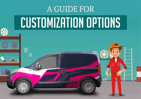 Search for customization options