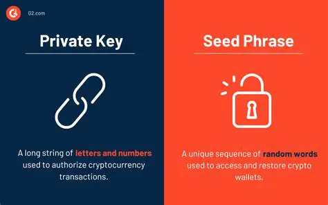 Seed Phrase and Private Key