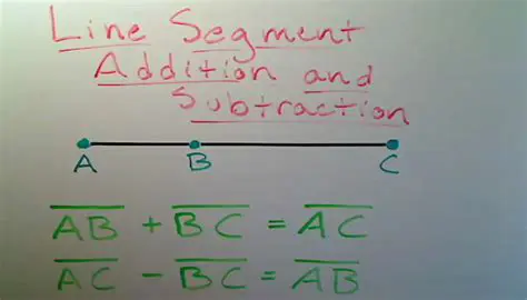 Segment Addition and Subtraction