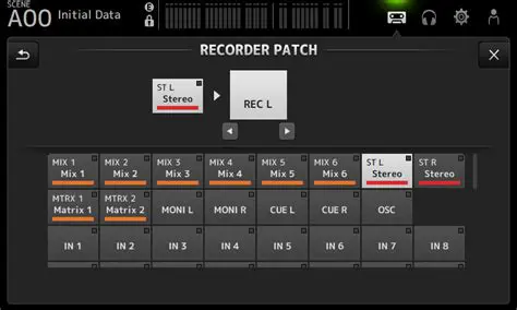 Select the recording source