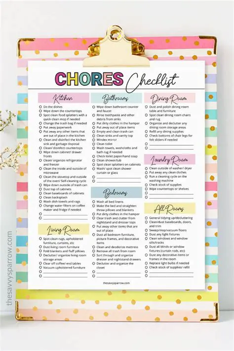Selecting Chores to Complete