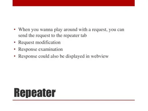 Send the Request to the Repeater