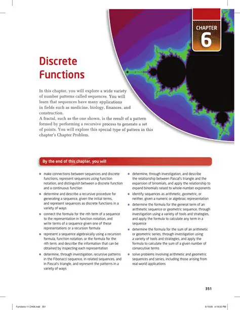 Sequences and Discrete Functions
