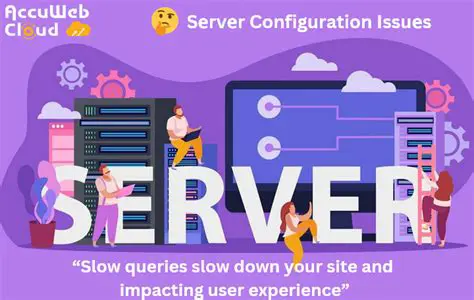 Server configuration issues