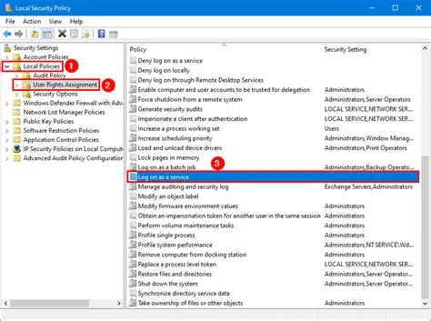Service Not Running with Correct Permissions