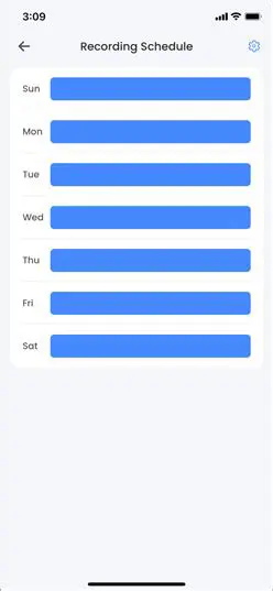 Set the Recording Schedule