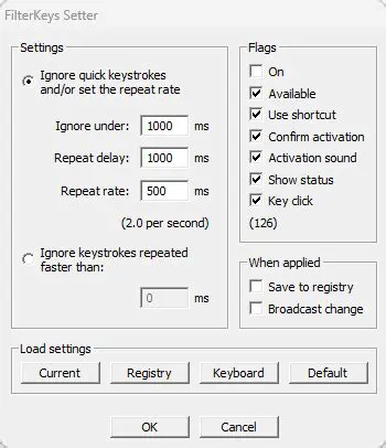 Setting keys based on a variable