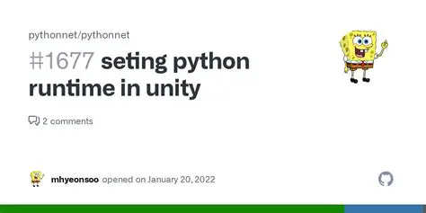 Setting Up Pythonnet in Unity