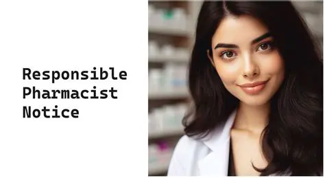 sex and other work outside the responsible pharmacist